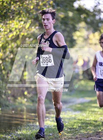 Thumbnail 3 in IHSAA Cross Country Noblesville Regional Championship  photogallery.