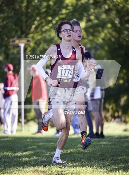 Thumbnail 2 in IHSAA Cross Country Noblesville Regional Championship  photogallery.