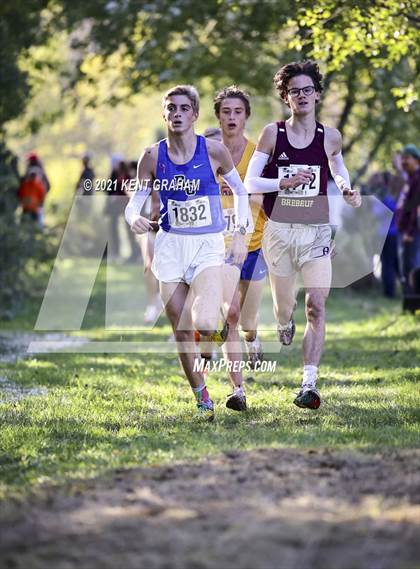 Thumbnail 2 in IHSAA Cross Country Noblesville Regional Championship  photogallery.