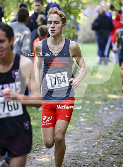 Thumbnail 2 in IHSAA Cross Country Noblesville Regional Championship  photogallery.