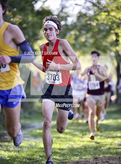 Thumbnail 3 in IHSAA Cross Country Noblesville Regional Championship  photogallery.