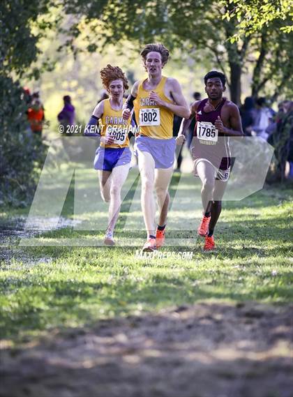 Thumbnail 2 in IHSAA Cross Country Noblesville Regional Championship  photogallery.