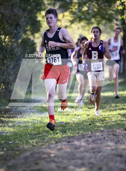 Thumbnail 3 in IHSAA Cross Country Noblesville Regional Championship  photogallery.