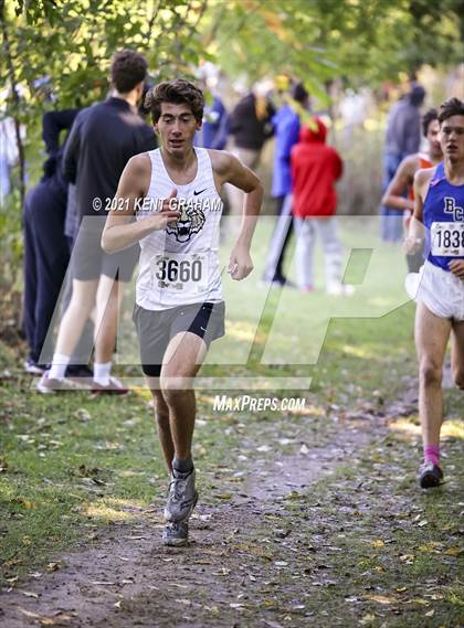 Thumbnail 1 in IHSAA Cross Country Noblesville Regional Championship  photogallery.