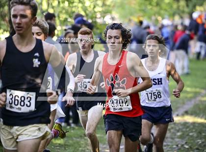 Thumbnail 1 in IHSAA Cross Country Noblesville Regional Championship  photogallery.