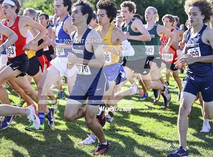 Thumbnail 2 in IHSAA Cross Country Noblesville Regional Championship  photogallery.