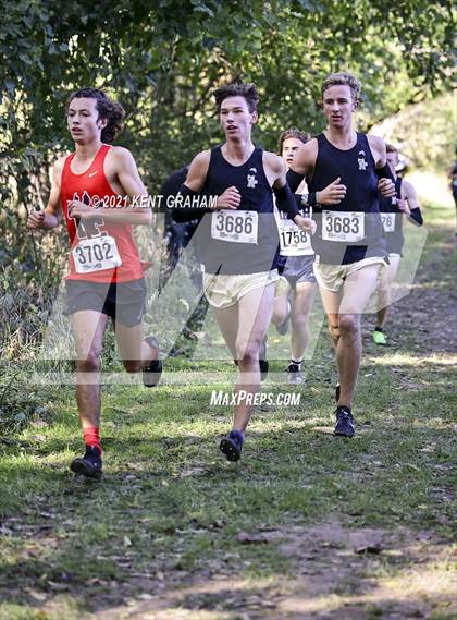 Thumbnail 3 in IHSAA Cross Country Noblesville Regional Championship  photogallery.