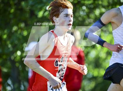 Thumbnail 3 in IHSAA Cross Country Noblesville Regional Championship  photogallery.
