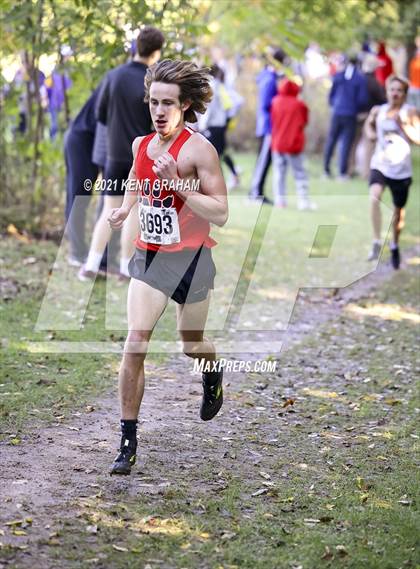 Thumbnail 3 in IHSAA Cross Country Noblesville Regional Championship  photogallery.
