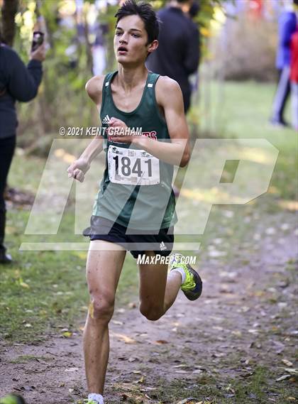 Thumbnail 1 in IHSAA Cross Country Noblesville Regional Championship  photogallery.