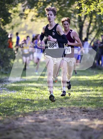 Thumbnail 3 in IHSAA Cross Country Noblesville Regional Championship  photogallery.