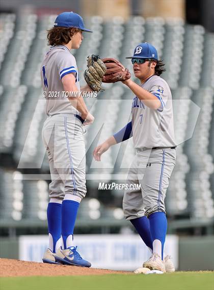 Thumbnail 1 in London vs. Brock (UIL 3A State Semifinal) photogallery.