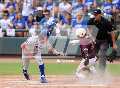 Thumbnail 3 in London vs. Brock (UIL 3A State Semifinal) photogallery.