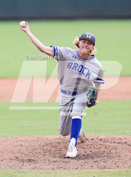 Thumbnail 2 in London vs. Brock (UIL 3A State Semifinal) photogallery.