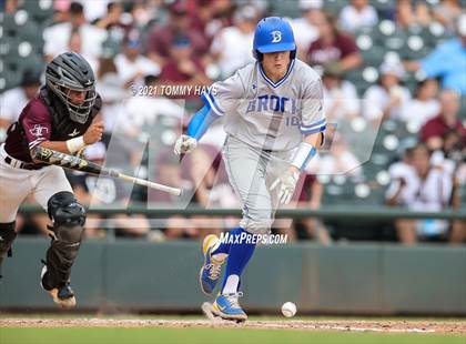 Thumbnail 3 in London vs. Brock (UIL 3A State Semifinal) photogallery.