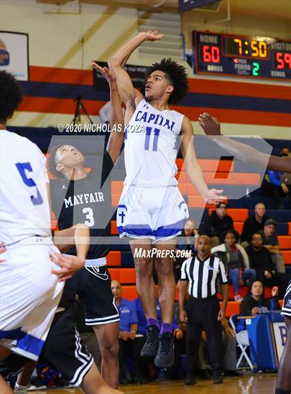 Thumbnail 3 in Capital Christian vs. Mayfair (Tarkanian Classic) photogallery.