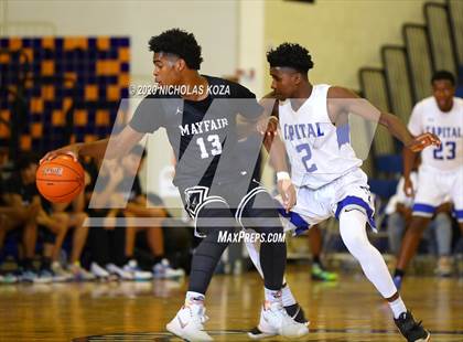 Thumbnail 1 in Capital Christian vs. Mayfair (Tarkanian Classic) photogallery.
