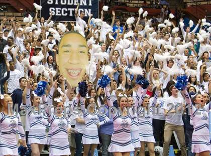 Thumbnail 3 in Clovis West vs Bullard (CIF CS D1 Final) photogallery.