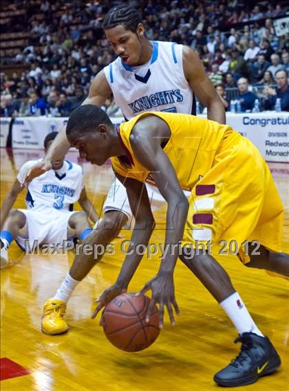 Thumbnail 3 in Clovis West vs Bullard (CIF CS D1 Final) photogallery.