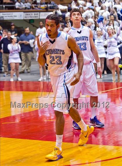 Thumbnail 2 in Clovis West vs Bullard (CIF CS D1 Final) photogallery.