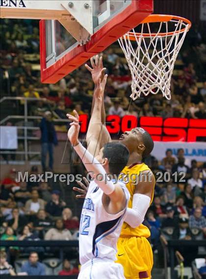 Thumbnail 2 in Clovis West vs Bullard (CIF CS D1 Final) photogallery.