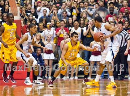Thumbnail 3 in Clovis West vs Bullard (CIF CS D1 Final) photogallery.