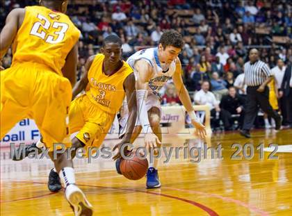 Thumbnail 2 in Clovis West vs Bullard (CIF CS D1 Final) photogallery.