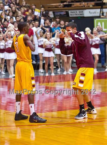 Thumbnail 2 in Clovis West vs Bullard (CIF CS D1 Final) photogallery.