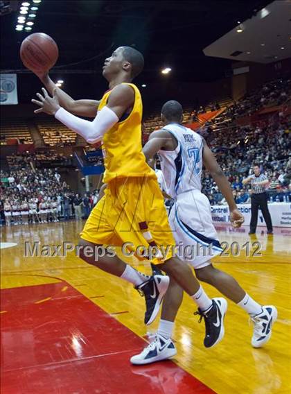 Thumbnail 2 in Clovis West vs Bullard (CIF CS D1 Final) photogallery.