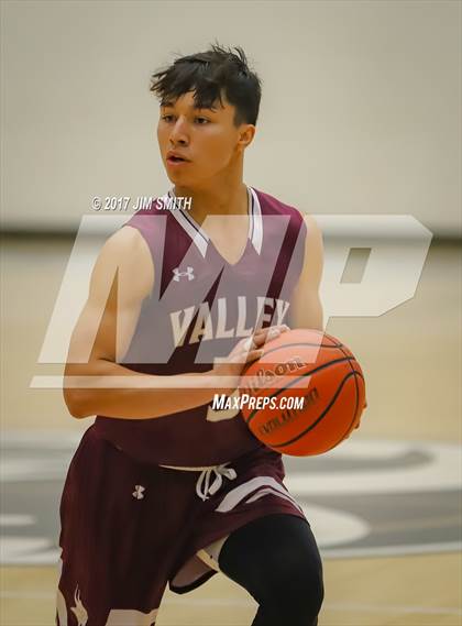 Thumbnail 1 in Valley vs. Piedra Vista (Jalene Berger Allstate Holiday Hoops Classic) photogallery.
