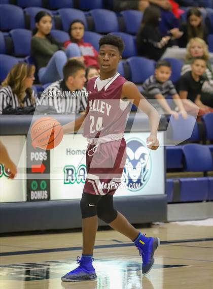 Thumbnail 2 in Valley vs. Piedra Vista (Jalene Berger Allstate Holiday Hoops Classic) photogallery.