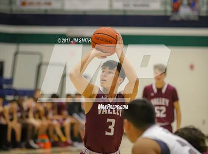 Thumbnail 2 in Valley vs. Piedra Vista (Jalene Berger Allstate Holiday Hoops Classic) photogallery.