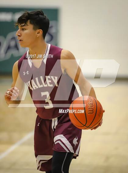 Thumbnail 3 in Valley vs. Piedra Vista (Jalene Berger Allstate Holiday Hoops Classic) photogallery.