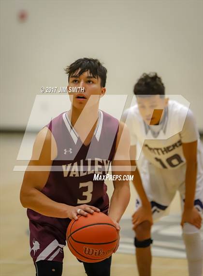 Thumbnail 1 in Valley vs. Piedra Vista (Jalene Berger Allstate Holiday Hoops Classic) photogallery.