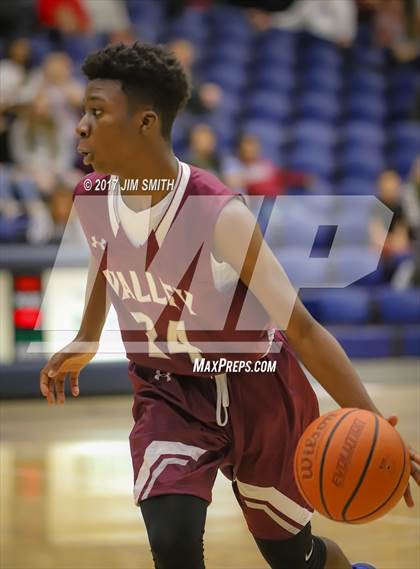 Thumbnail 1 in Valley vs. Piedra Vista (Jalene Berger Allstate Holiday Hoops Classic) photogallery.