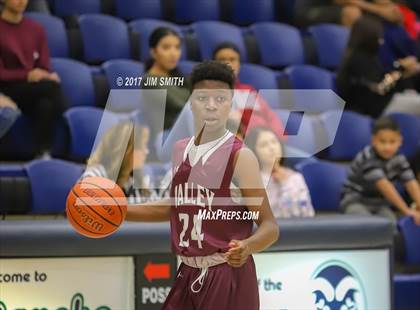 Thumbnail 3 in Valley vs. Piedra Vista (Jalene Berger Allstate Holiday Hoops Classic) photogallery.