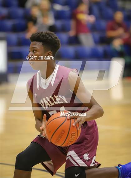 Thumbnail 2 in Valley vs. Piedra Vista (Jalene Berger Allstate Holiday Hoops Classic) photogallery.