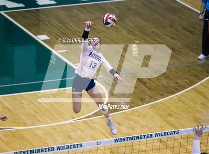 Thumbnail 3 in Mount Paran Christian vs. Mount Pisgah Christian (GHSA 1A Seminfinal) photogallery.