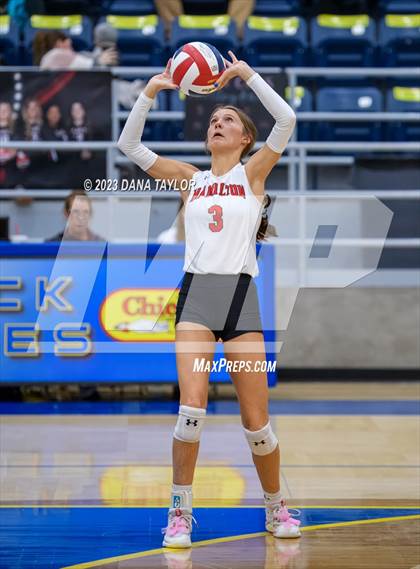 Thumbnail 2 in Hamilton vs. Olney (UIL 2A Region 1 Bi-District Championship) photogallery.