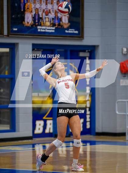 Thumbnail 3 in Hamilton vs. Olney (UIL 2A Region 1 Bi-District Championship) photogallery.