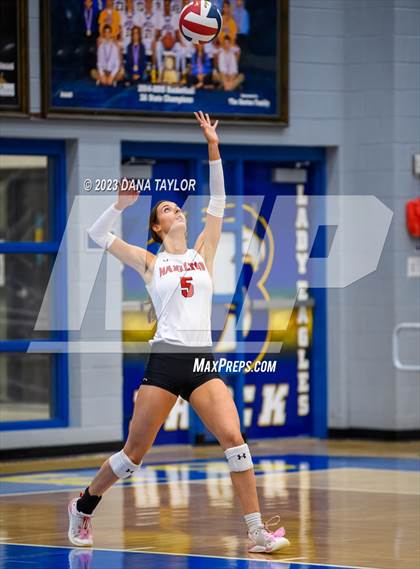 Thumbnail 2 in Hamilton vs. Olney (UIL 2A Region 1 Bi-District Championship) photogallery.