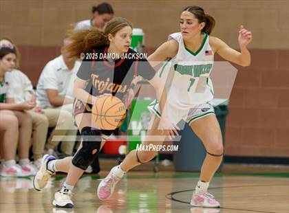 Thumbnail 3 in Pahrump Valley vs Virgin Valley (2025 NIAA Girls Basketball Quarter Finals) photogallery.