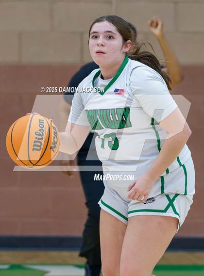 Thumbnail 3 in Pahrump Valley vs Virgin Valley (2025 NIAA Girls Basketball Quarter Finals) photogallery.