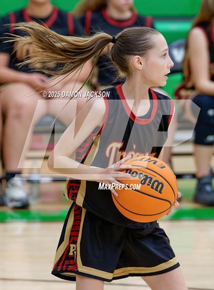 Thumbnail 3 in Pahrump Valley vs Virgin Valley (2025 NIAA Girls Basketball Quarter Finals) photogallery.