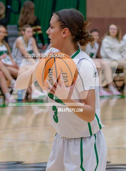 Thumbnail 2 in Pahrump Valley vs Virgin Valley (2025 NIAA Girls Basketball Quarter Finals) photogallery.