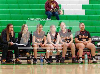 Thumbnail 3 in Pahrump Valley vs Virgin Valley (2025 NIAA Girls Basketball Quarter Finals) photogallery.