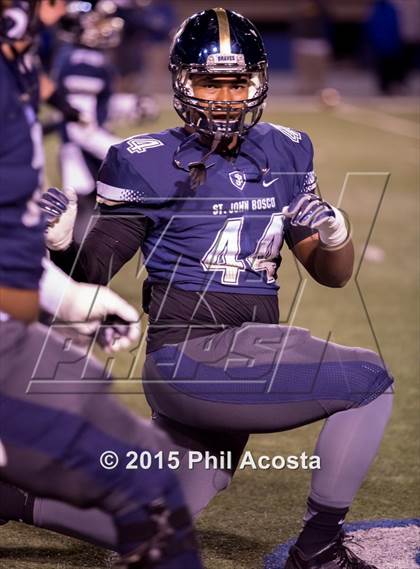 Thumbnail 3 in Bishop Amat vs St. John Bosco (CIF-SS Pac 5 Semifinal) photogallery.