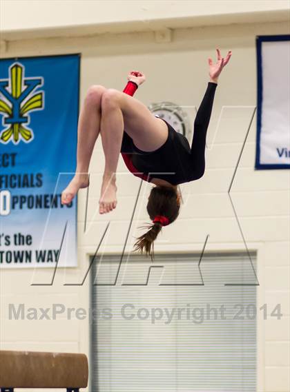 Thumbnail 1 in Yorktown Gymnastics Meet (Edison, Madison & Wakefield) photogallery.