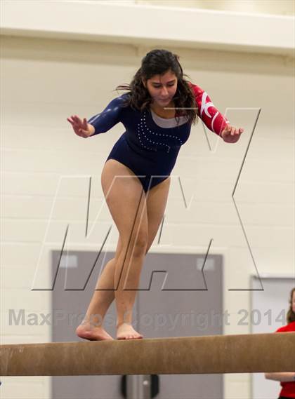 Thumbnail 2 in Yorktown Gymnastics Meet (Edison, Madison & Wakefield) photogallery.