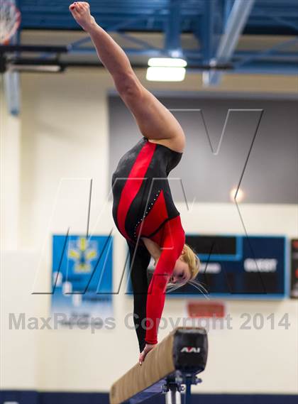 Thumbnail 1 in Yorktown Gymnastics Meet (Edison, Madison & Wakefield) photogallery.